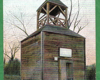 Vintage Postcard - Old belfry, Lexington, MA, From this belfry was rung out the alarm in 1775, calling the Minute Men to assemble (2977)