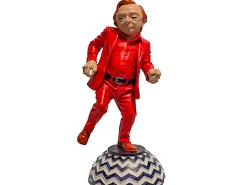 Twin Peaks Man from Another Place Figure – Hand Painted Resin Red Room Collectible Statue | David Lynch TV Memorabilia