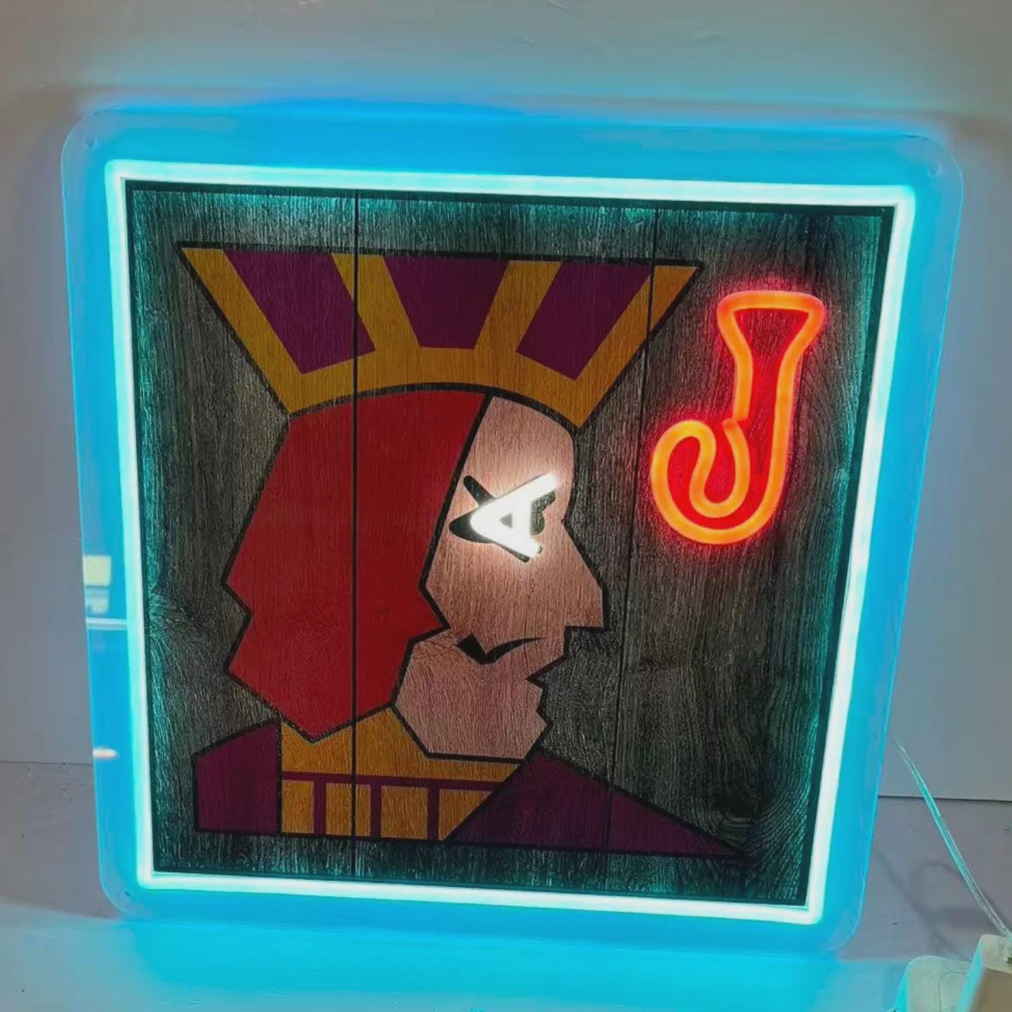 Twin Peaks One Eyed Jacks LED Neon Sign – Acrylic Light up Wall