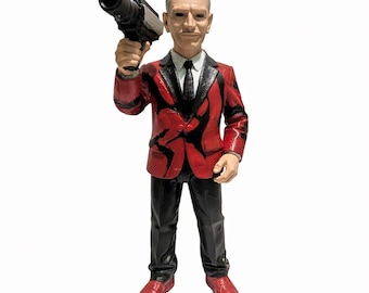 John Waters Holding A Camera - Hand Painted Resin Figure