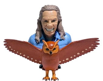 Twin Peaks - Bob Figure - The Owls Are Not What They Seem - Hand Painted Resin Figure