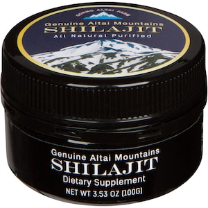 Shilajit Pure Resin Authentic Natural Fresh Organic, Premium Altai Quality 3.5 oz/ 100g, 160 Servings / 5 Months Supply image 3