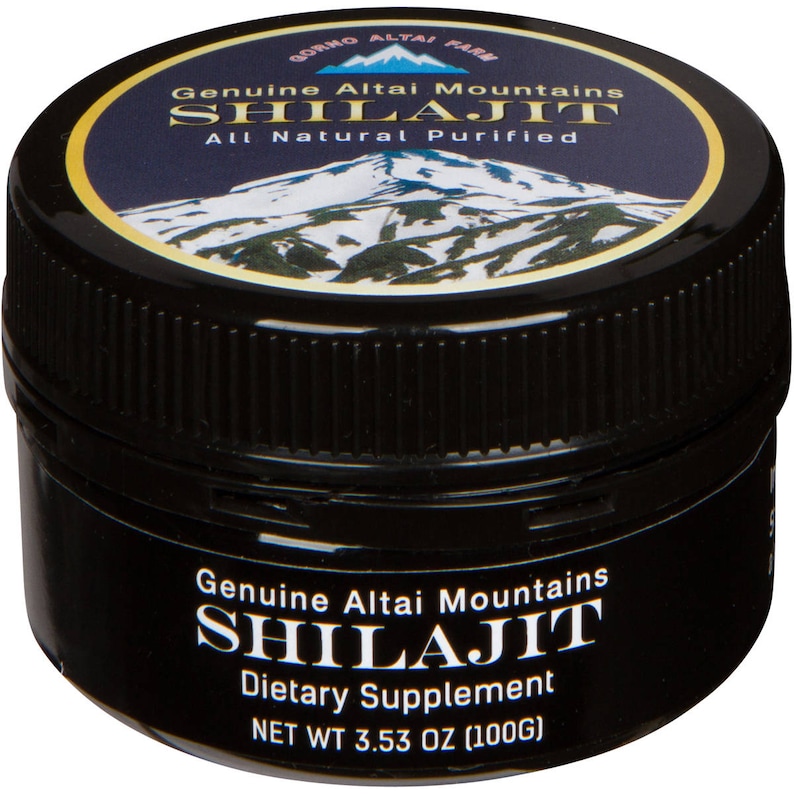 Shilajit Pure Resin Authentic Natural Fresh Organic, Premium Altai Quality 3.5 oz/ 100g, 160 Servings / 5 Months Supply image 3