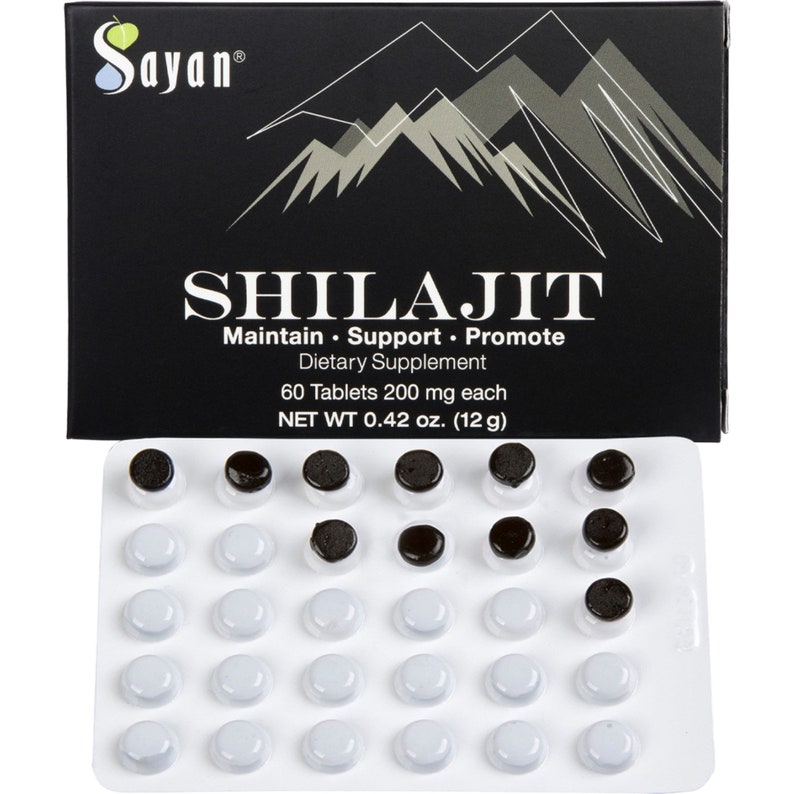 Shilajit Pure Resin, Organic Fulvic Acid, 25g (1oz) Glass Jar, 250 Servings, Vitality Booster Supplement, Wellness Gift For Her