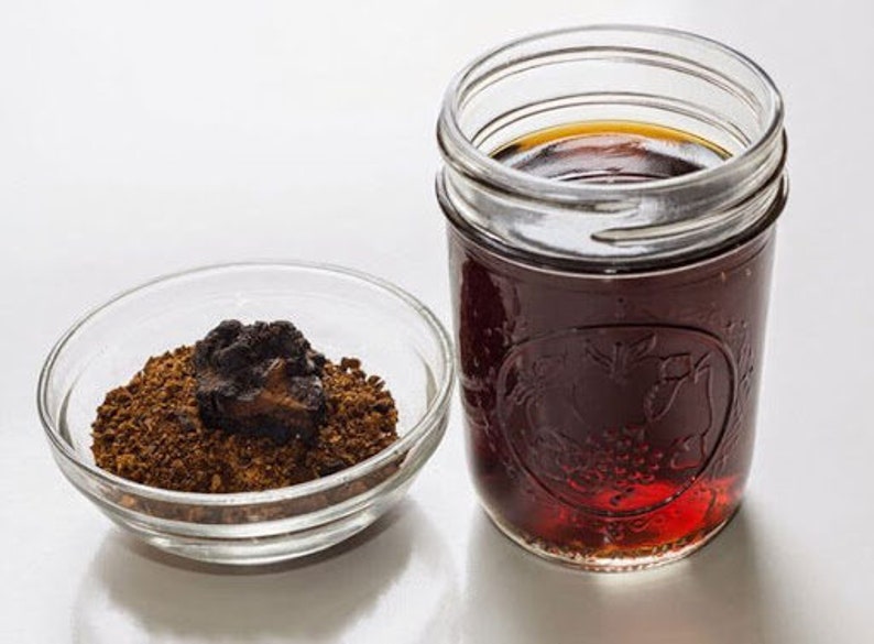 Chaga Mushroom Powder, Wild-Harvested in Canada 1lb (454g), Nutrient-Rich Superfood for Tea, Antioxidant Supplement, Ground Chaga
