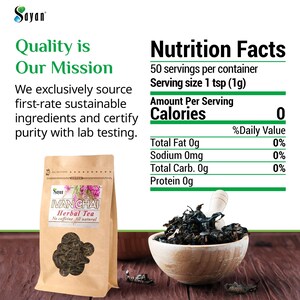Chaga Tea Bags, Chaga Mushroom Tea Extract & Powder blend, No Caffeine, Detox and Antioxidant Tea, Yoga Teacher Gift, Siberian Chaga Tea