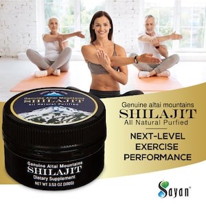 Shilajit Pure Resin Authentic Natural Fresh Organic, Premium Altai Quality 3.5 oz/ 100g, 160 Servings / 5 Months Supply, Fulvic Acid image 5