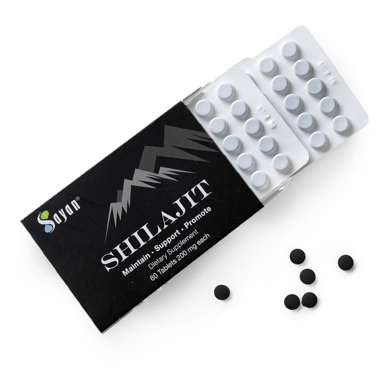 Shilajit Pure Resin, Organic Fulvic Acid, 25g (1oz) Glass Jar, 250 Servings, Vitality Booster Supplement, Wellness Gift For Her