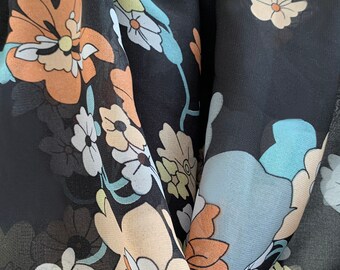SCARF MIXED FABRIC 3