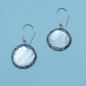 MOTHER of PEARL EARRINGS 10