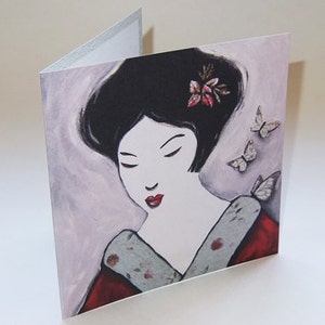 CARTES DE VŒUX ORIGINALES Japon 7 ou Japon 13