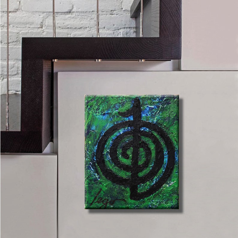 ABSTRACT PAINTING ARTWORK color thearapy positive Energy 1