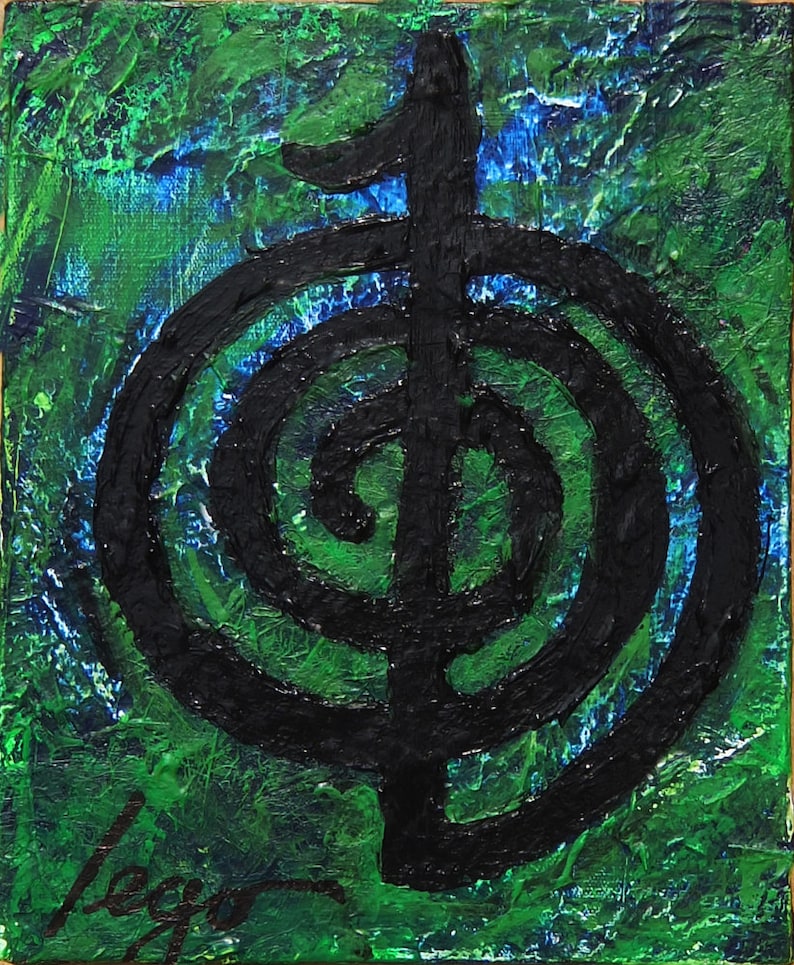 ABSTRACT PAINTING ARTWORK color thearapy positive Energy 1