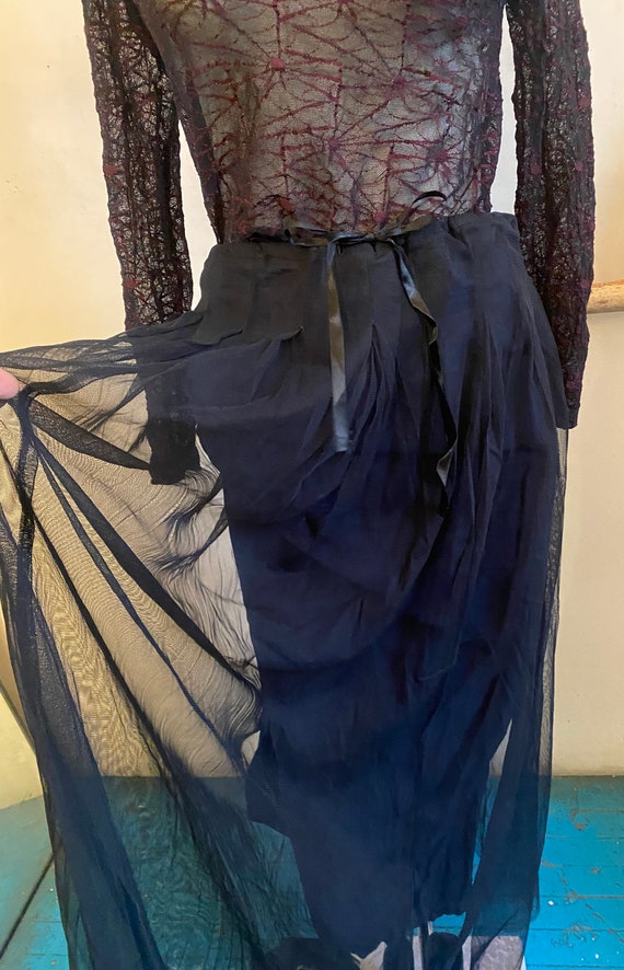Vintage 1990’s Goth Free People Whimsy Romantic B… - image 4