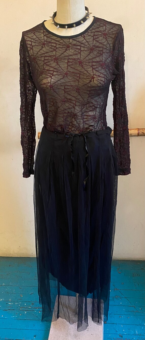 Vintage 1990’s Goth Free People Whimsy Romantic B… - image 7