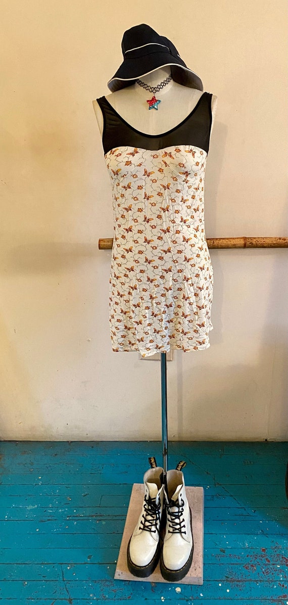 Vintage Y2K Era Butterfly Dress