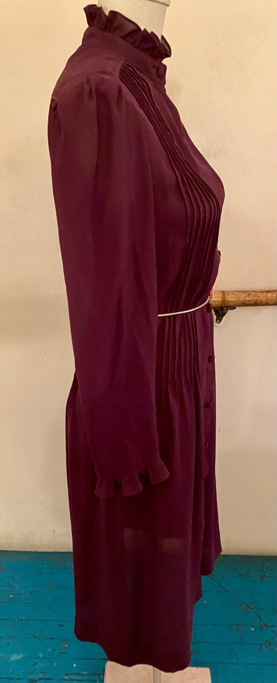 Vintage 1980’s Sheer Purple Albert Nipon Boutique… - image 7