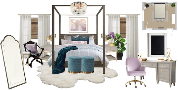 Featured image of post Teal And Gold Bedroom - Just imagine slipping into this gold bed after a long day, the soft candle glow lighting up your inky bedroom.