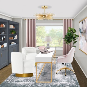 Glam Desk Chair Etsy UK