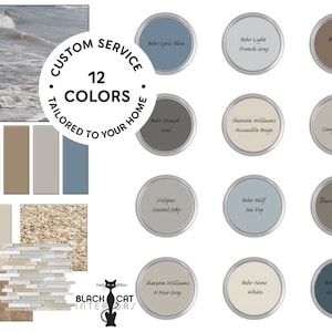 Whole Home Paint Color Plan – Custom Interior Palette by a Professional Designer