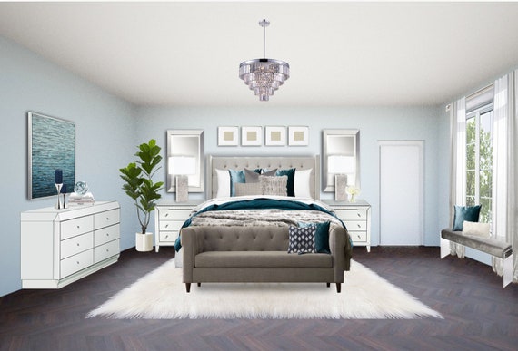 Glam Bedroom Online Interior Design Package Hollywood Regency Bedroom Design Z Gallerie Bedroom Design