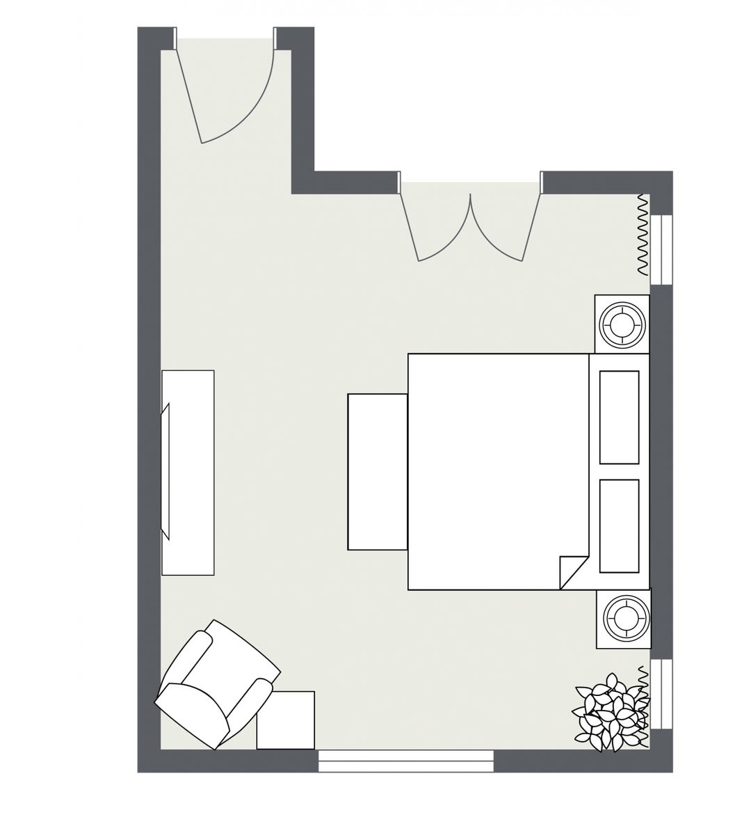 Custom Furniture Layout Plan: Interior Design Service - Etsy