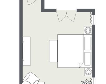 Custom Furniture Layout Plan: Interior Design Service