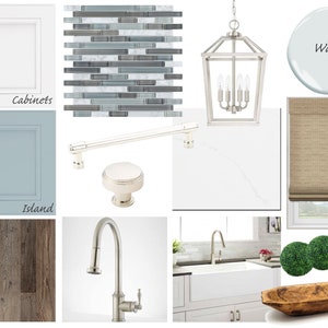Tablero de inspiración prefabricado de Coastal Kitchen
