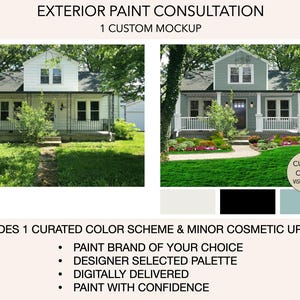 Exterior Paint Consultation – See Your Home in New Colors Before You Commit