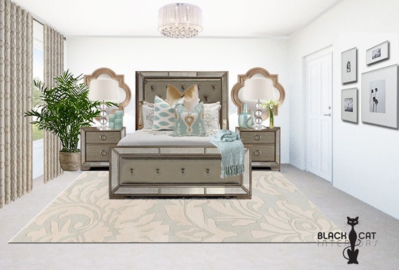 Glam Bedroom Online Interior Design Package Hollywood Regency Bedroom Design Z Gallerie Bedroom Design