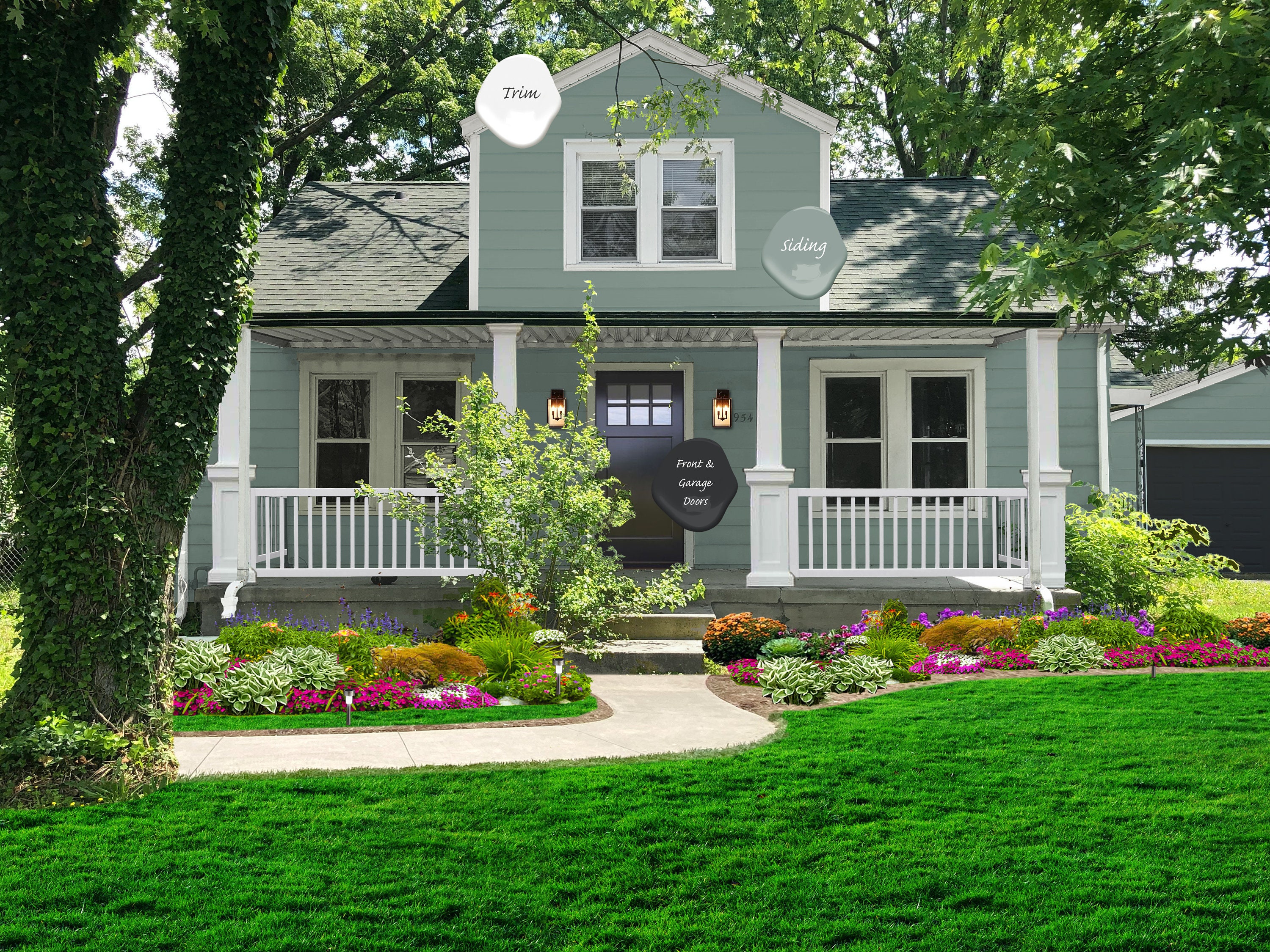 Green house exterior paint deals