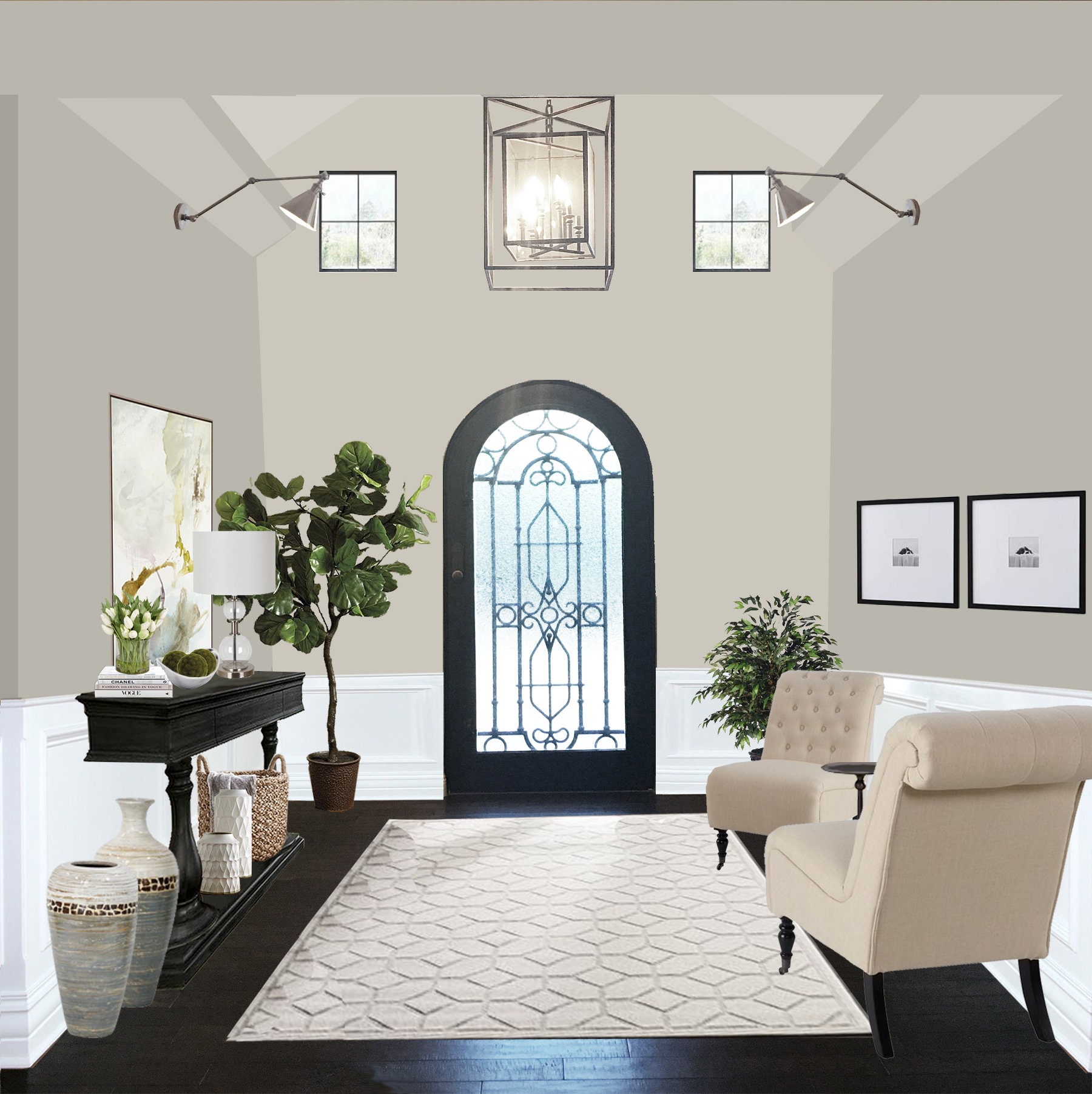 Transitional entryway online