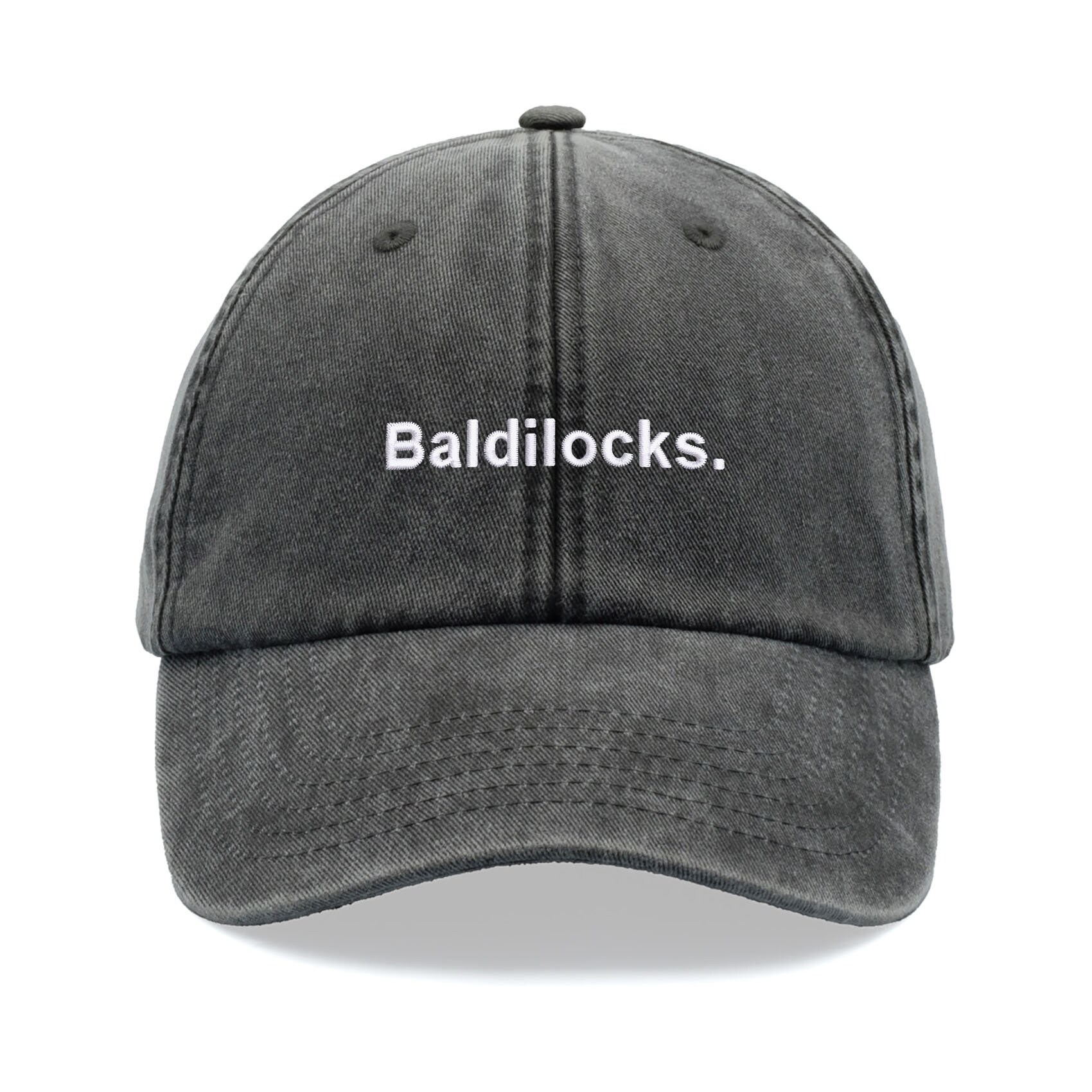 BADBLOOD ♥ Washed Classic Mini Logo Ball Cap Badblood [w-hat24-028] Oval logo denim ball cap - blue | KAZUE