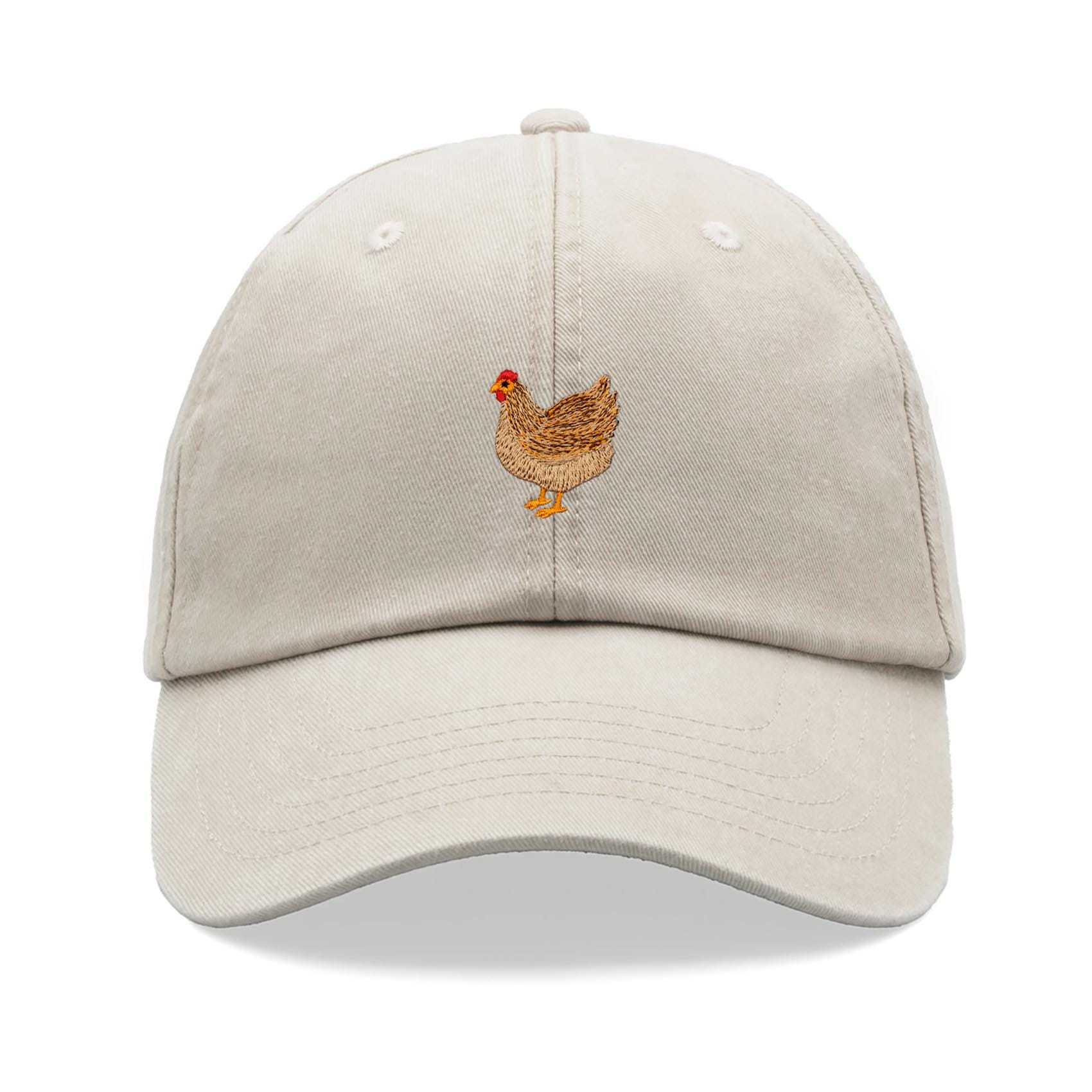 Chicken Baseball Cap Vintage Washed Cotton Unisex Dad Hat Adjustable ...
