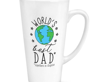Funny Grandad Big Reserved For Pops 17oz Large Latte Mug Cup