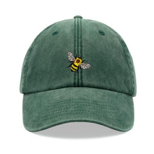 Honey Bee Baseball Cap Vintage Washed Cotton Unisex Dad Hat Adjustable honey-bee-baseball-cap-vintage-washed-cotton-unisex-dad-hat-adjustable