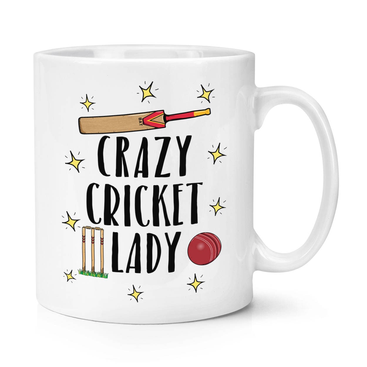 Mug Crazy Cricket Lady