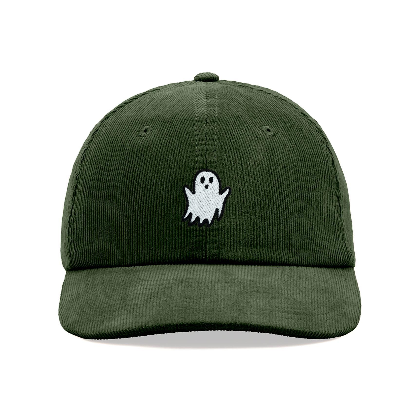 Ghost Corduroy Baseball Cap Vintage Unisex Dad Hat Adjustable Sun ...