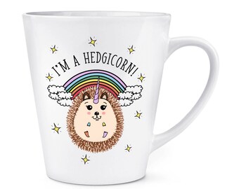 I'm A Hedgicorn 12oz Latte Mug Cup