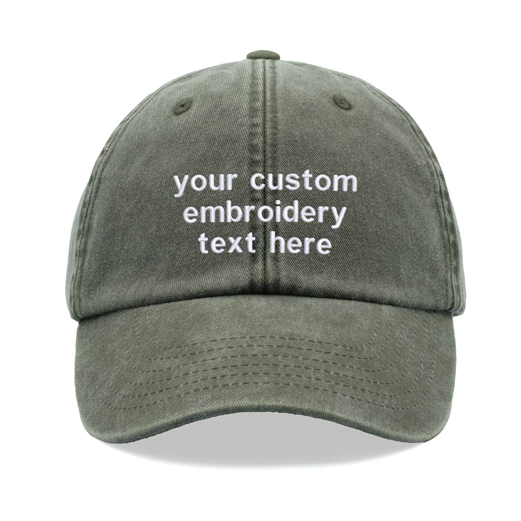 Adjustable Embroidered Letter Print Baseball Cap Unisex Classic Cotton Dad Hat ABC Letter Initial Embroidery Adjustable Dad Hat Cotton  main image 4