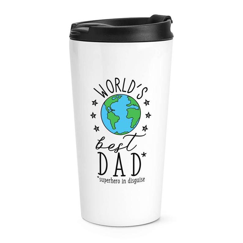 World's Best Dad Travel Mug Cup Etsy
