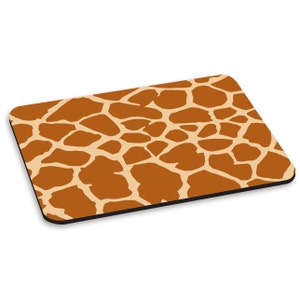 Giraffe Pattern Rectangle PC Computer Mouse Mat Pad