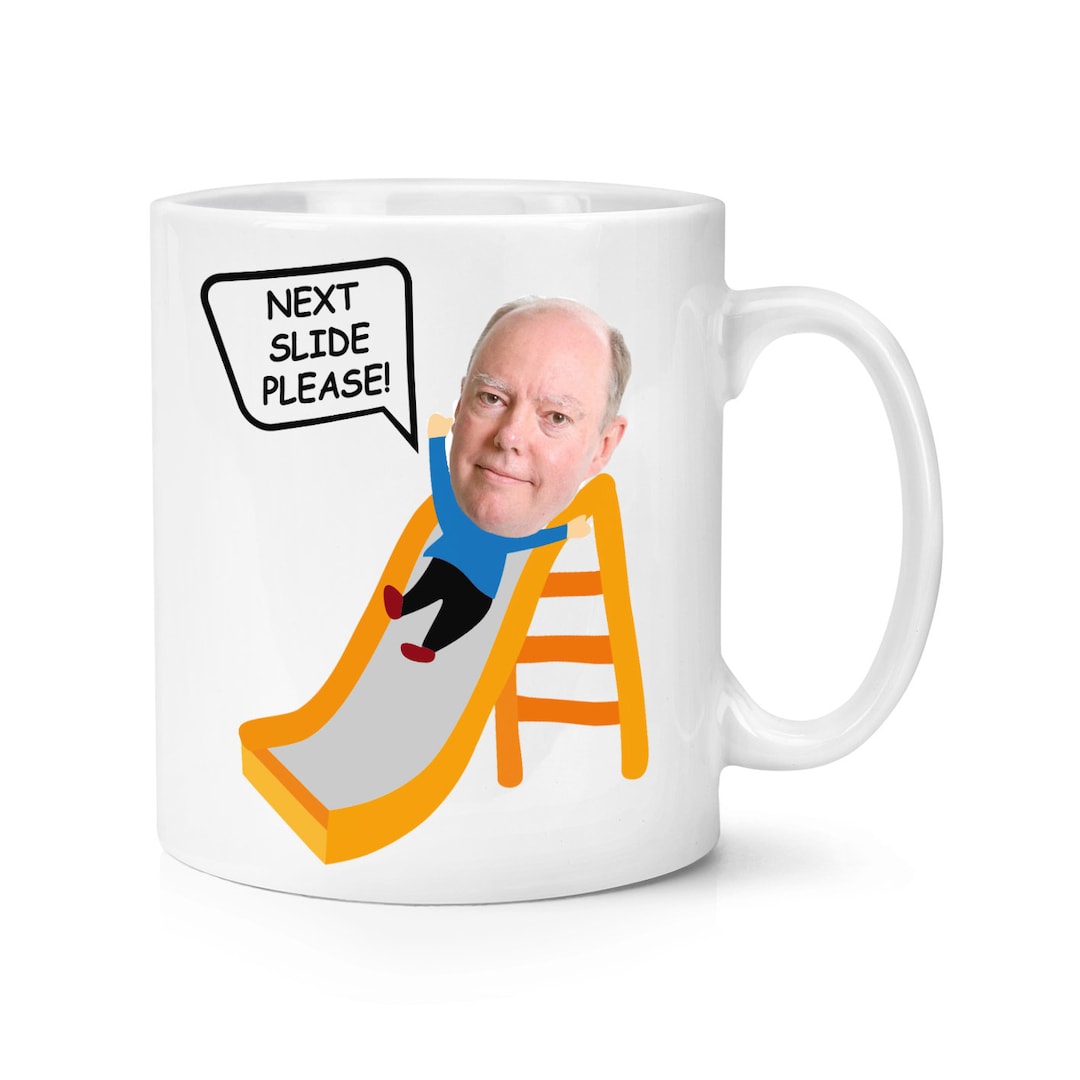 Chris Whitty on Slide Next Slide Please 10oz Mug Cup Funny Joke - Etsy