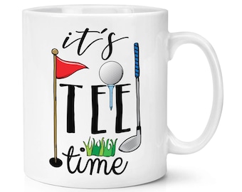 It's Tee Time Golf 10oz Mug Cup