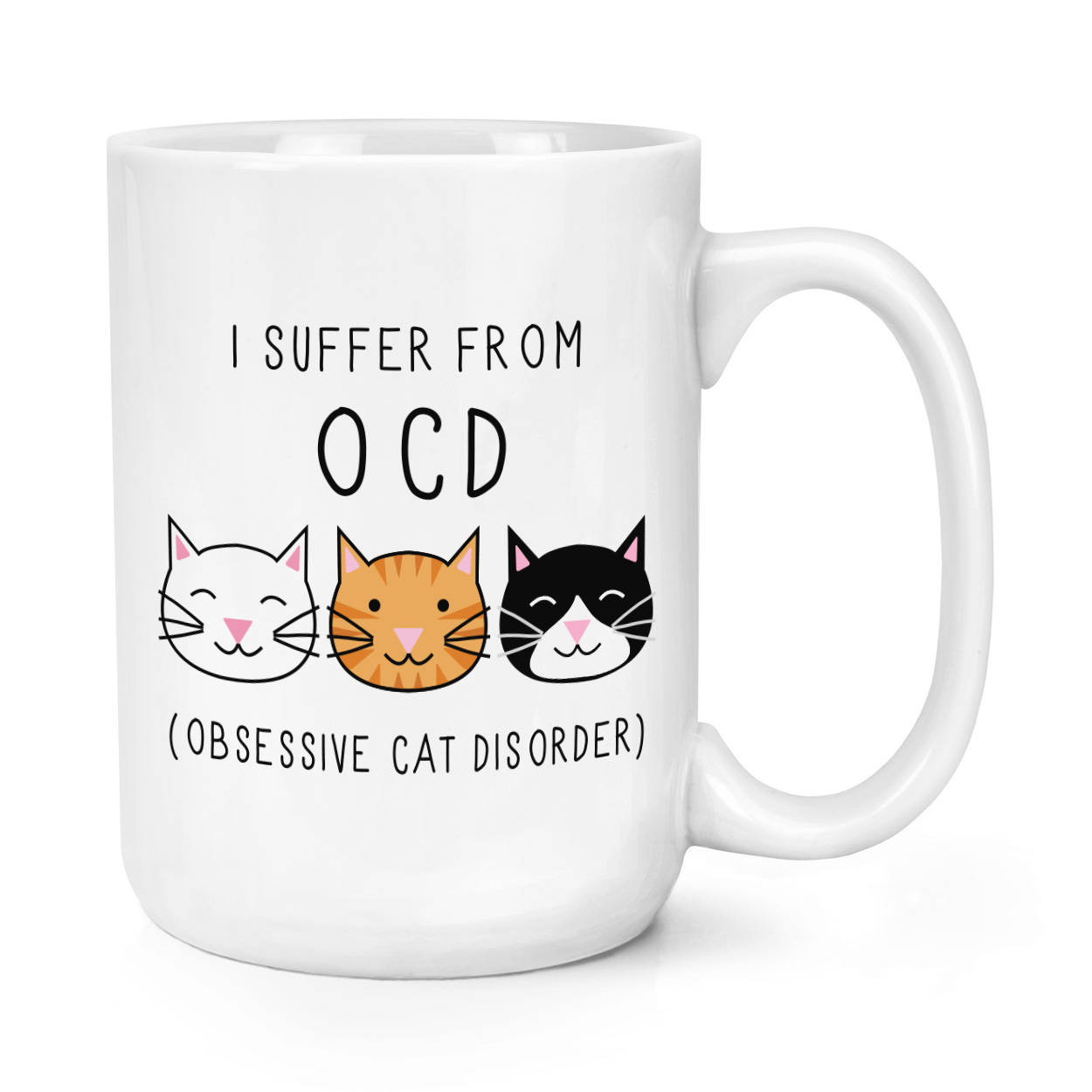 I Suffer From Obsessive Cat Disorder OCD Regular Tote Bag Crazy Cat Lady I Suffer From Obsessive Cat Disorder OCD Regular Tote Bag Crazy Cat Lady