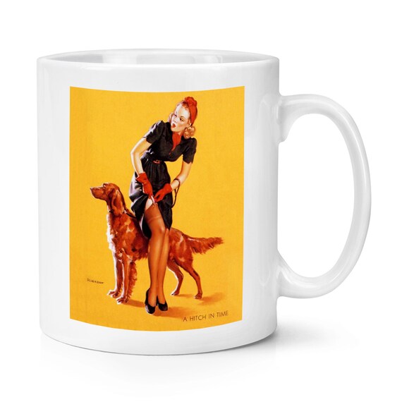 ピンナップガール イラスト コップ 4個セット ヴィンテージ