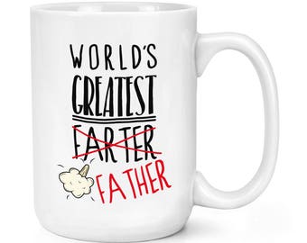 World's Greatest Farter, I Mean Padre. Mejor Farter De La Historia, Recuerdo Grabado Y Pisapapeles Papa Regalos Para Papa Regalos Para El Dia Del