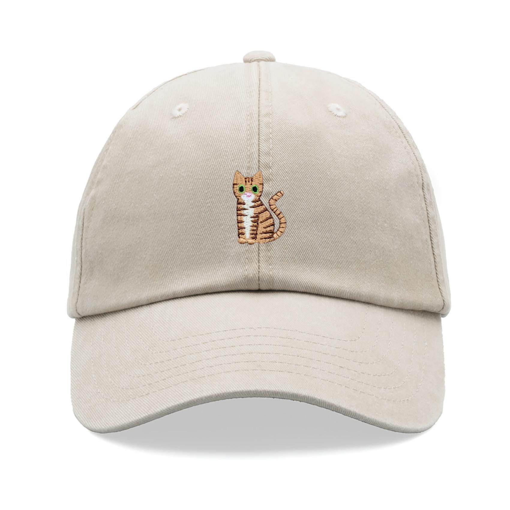Women\'s Embroidery Adjustable Washed Distressed Trucker Hat Baseball Cap Cat Da il_fullxfull.6256596927_pc8z.jpg main image 3