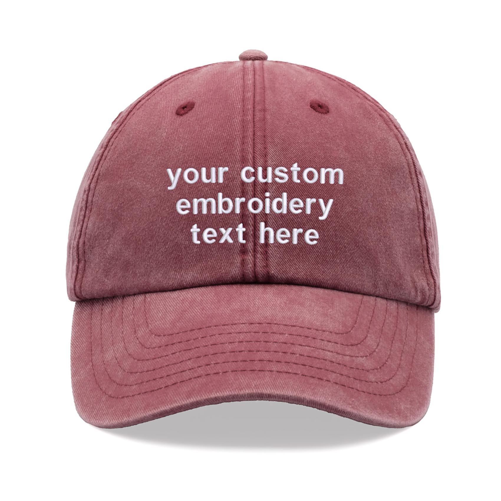 Embroidered Baseball Cap Adjustable Vintage Style Adult Unisex Cotton Hat Embroidered Fish Logo “Old Man Hat” Cap – Casual Outdoor Hat  main image 3