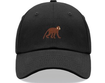 Monkey Classic Baseball Sports Cap Unisex Hat Adjustable Funny Summer Holiday Animal Safari Animal Jungle